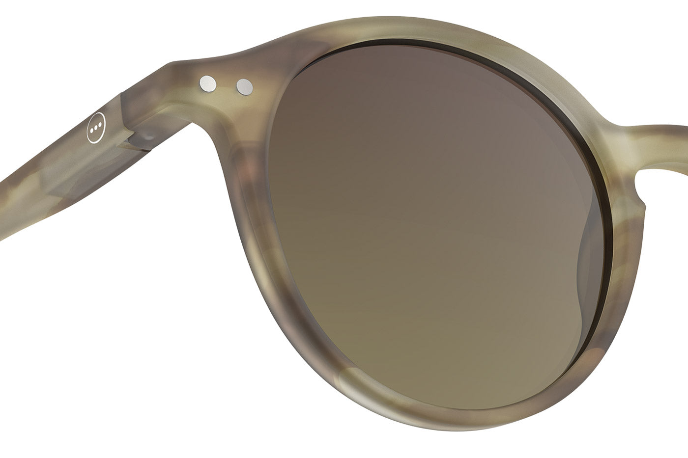 IZIPIZI #D Sunglasses - Smoky Brown / Brown Gradient