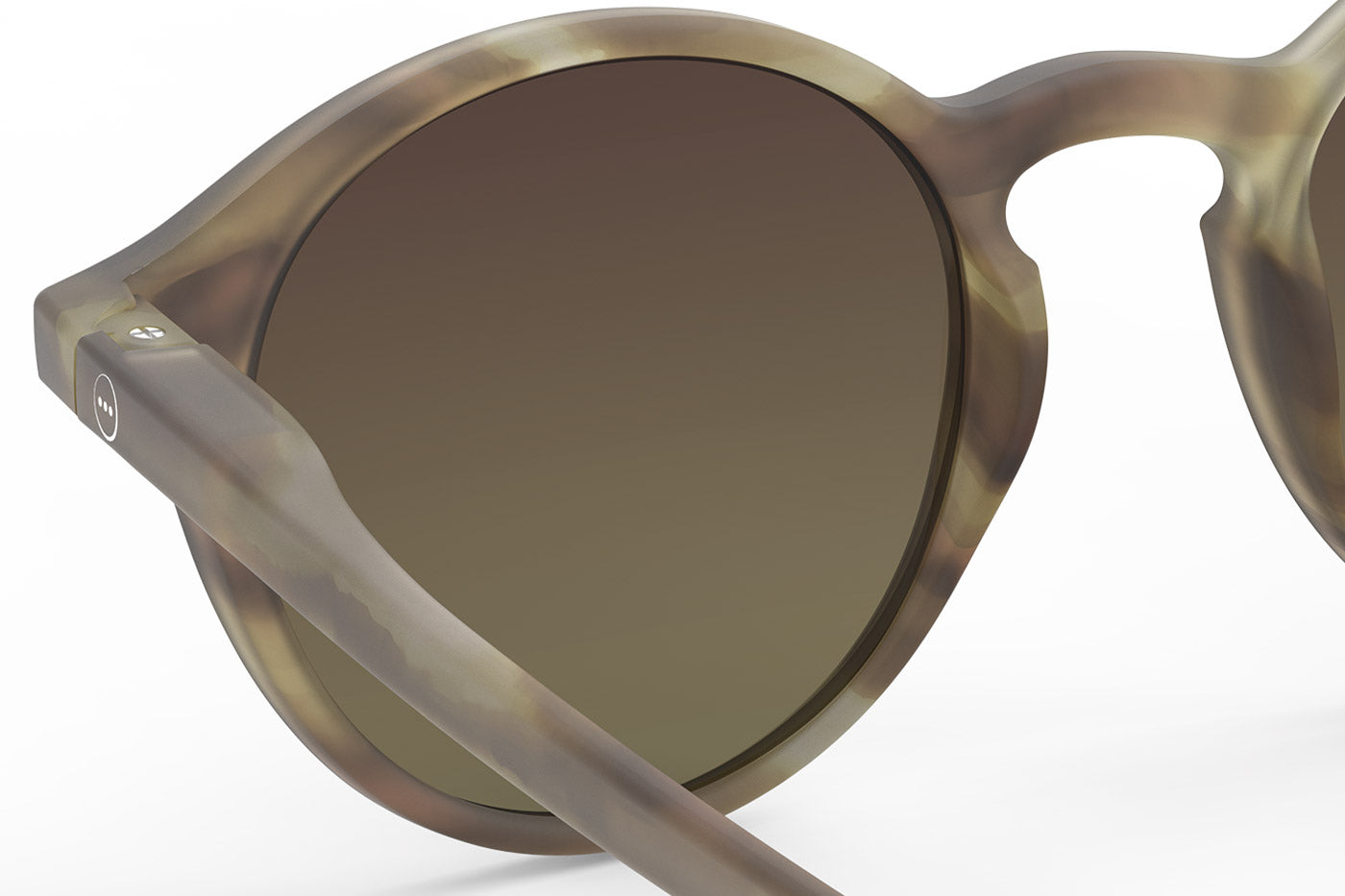 IZIPIZI #D Sunglasses - Smoky Brown / Brown Gradient