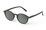 IZIPIZI #D Sunglasses - Kaki Green / Grey