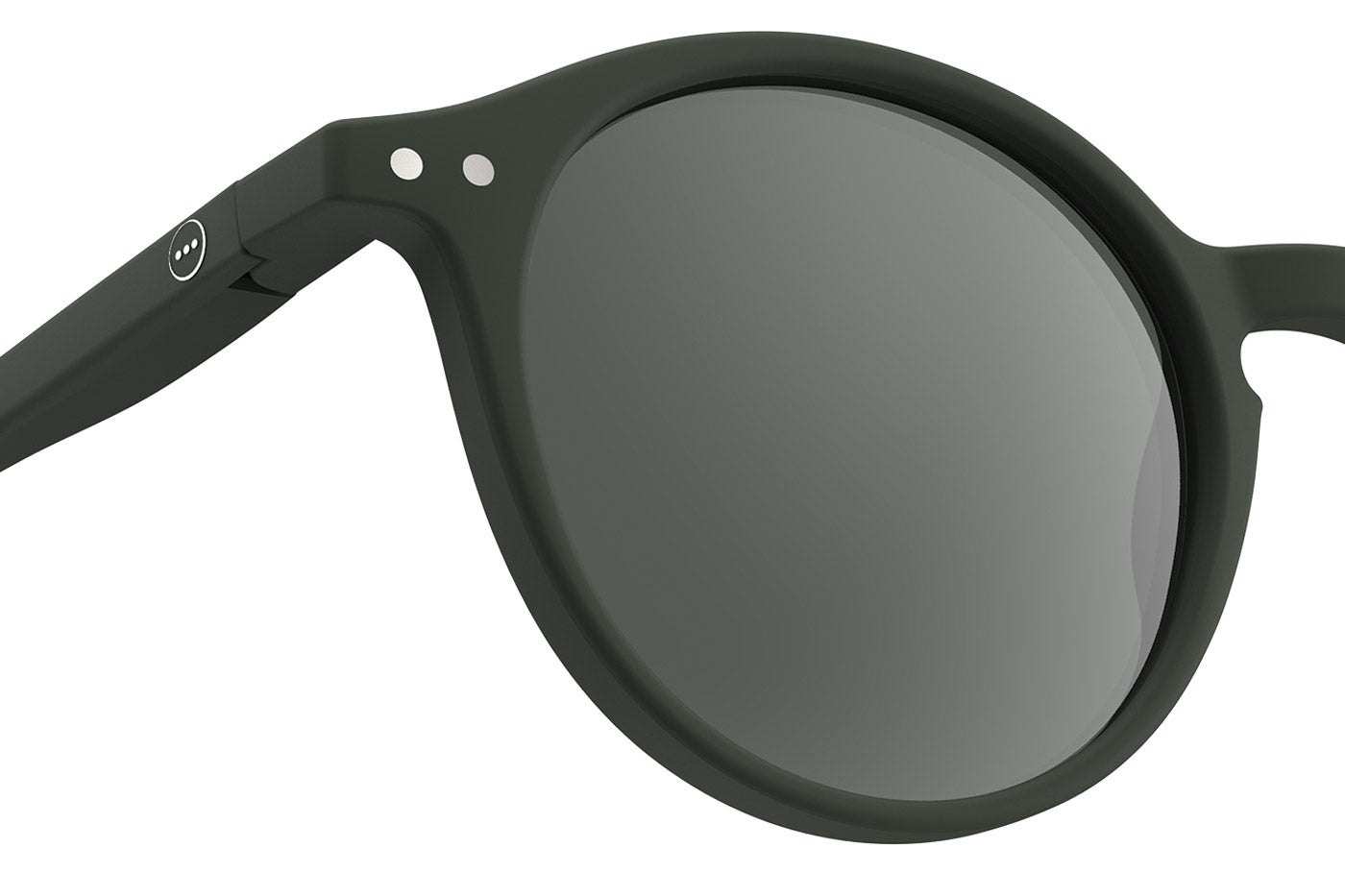 IZIPIZI #D Sunglasses - Kaki Green / Grey