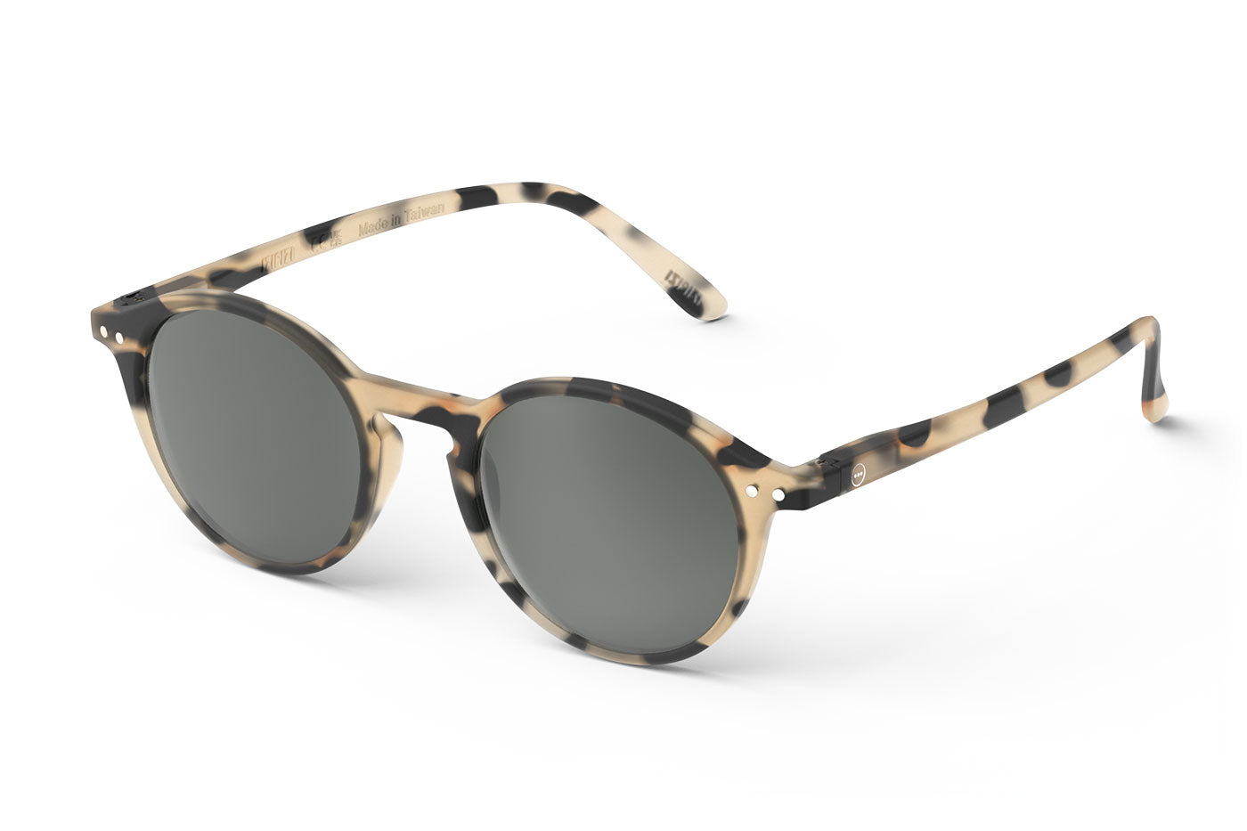 IZIPIZI #D Sunglasses - Light Tortoise / Grey