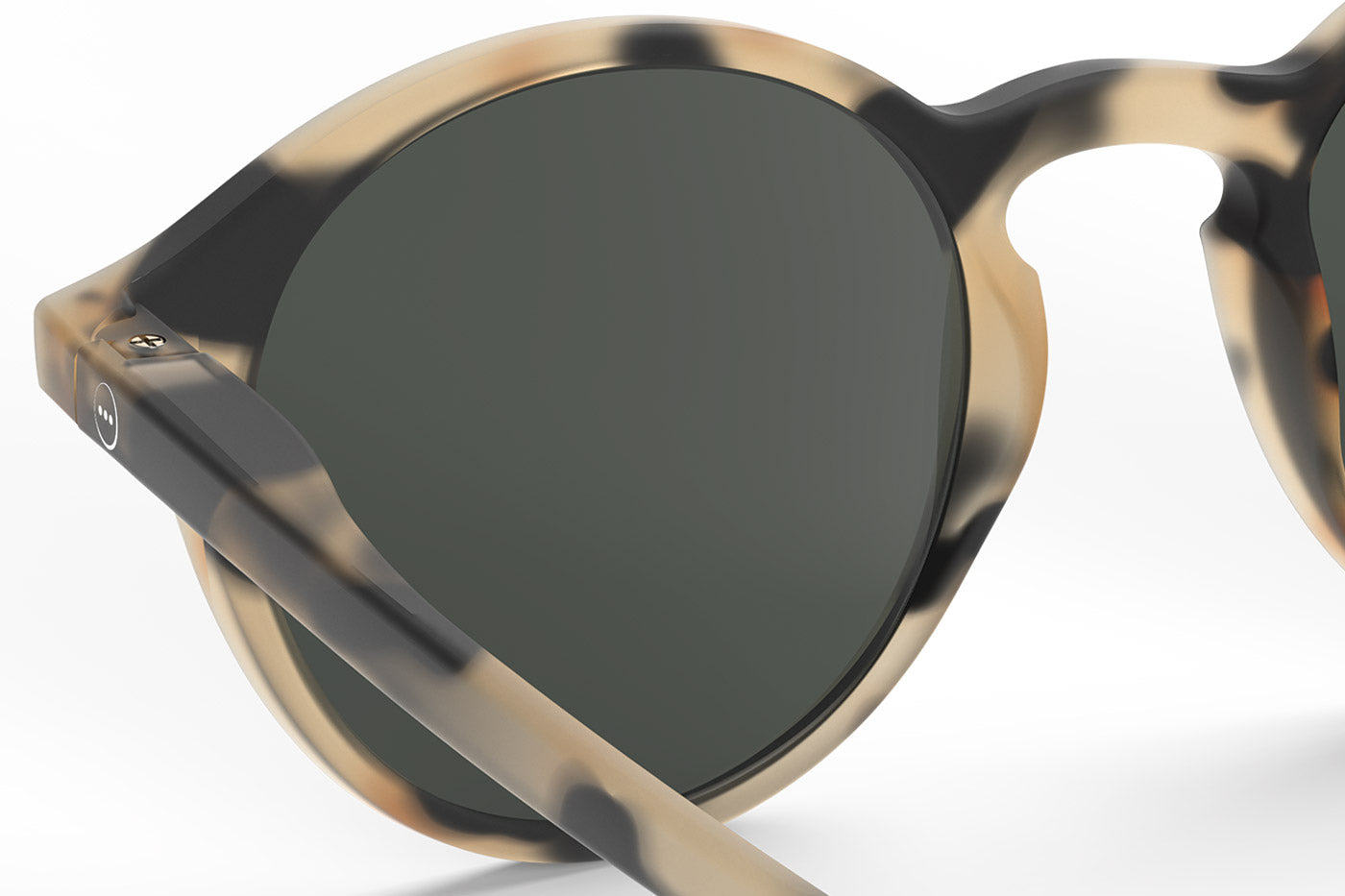 IZIPIZI #D Sunglasses - Light Tortoise / Grey