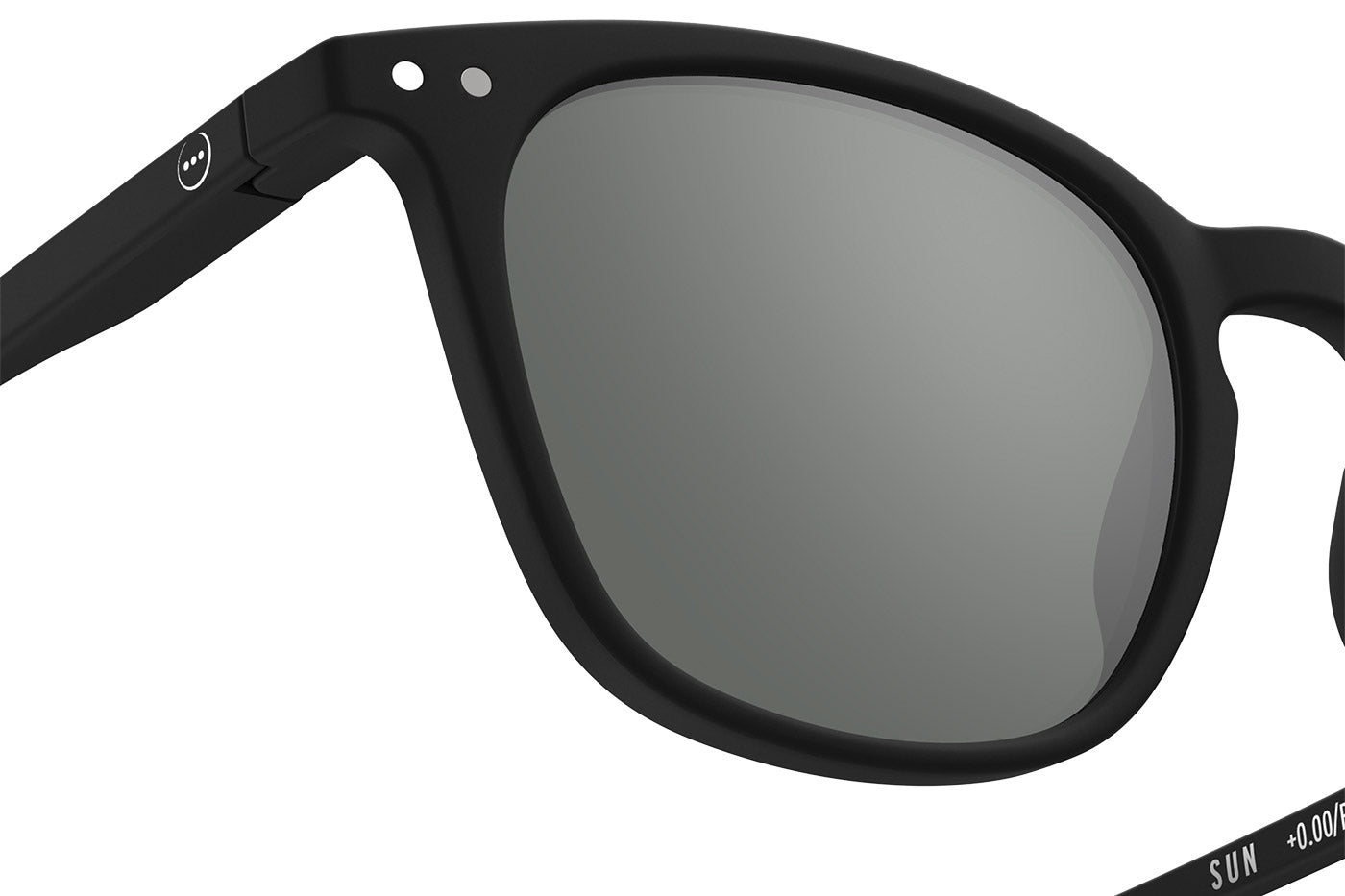 IZIPIZI #E Sunglasses - Black / Grey