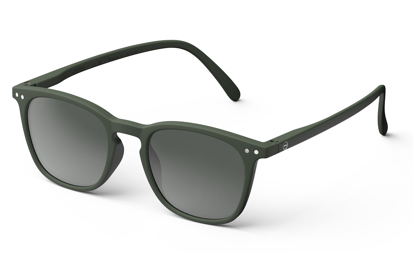 IZIPIZI #E Sunglasses - Kaki Green / Grey