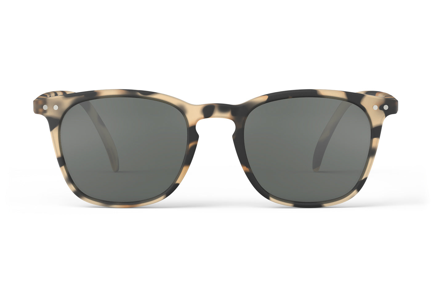 IZIPIZI #E Sunglasses - Light Tortoise / Grey