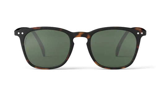 IZIPIZI #E Sunglasses - Tortoise / Green Polarised