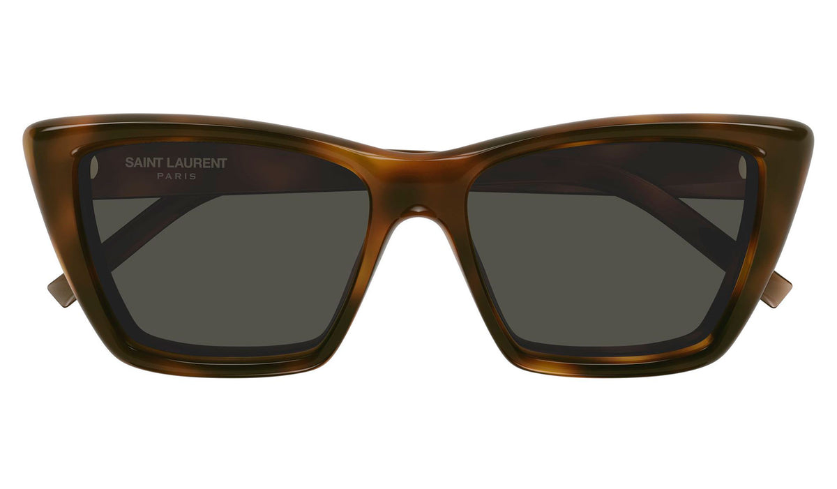 Saint Laurent SL 276 MICA PLUMP  Sunglasses - Havana / Grey