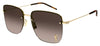 Saint Laurent SL 312 M Sunglasses - Gold / Brown