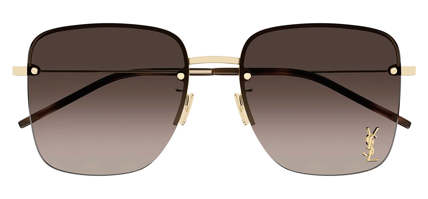 Saint Laurent SL 312 M Sunglasses - Gold / Brown