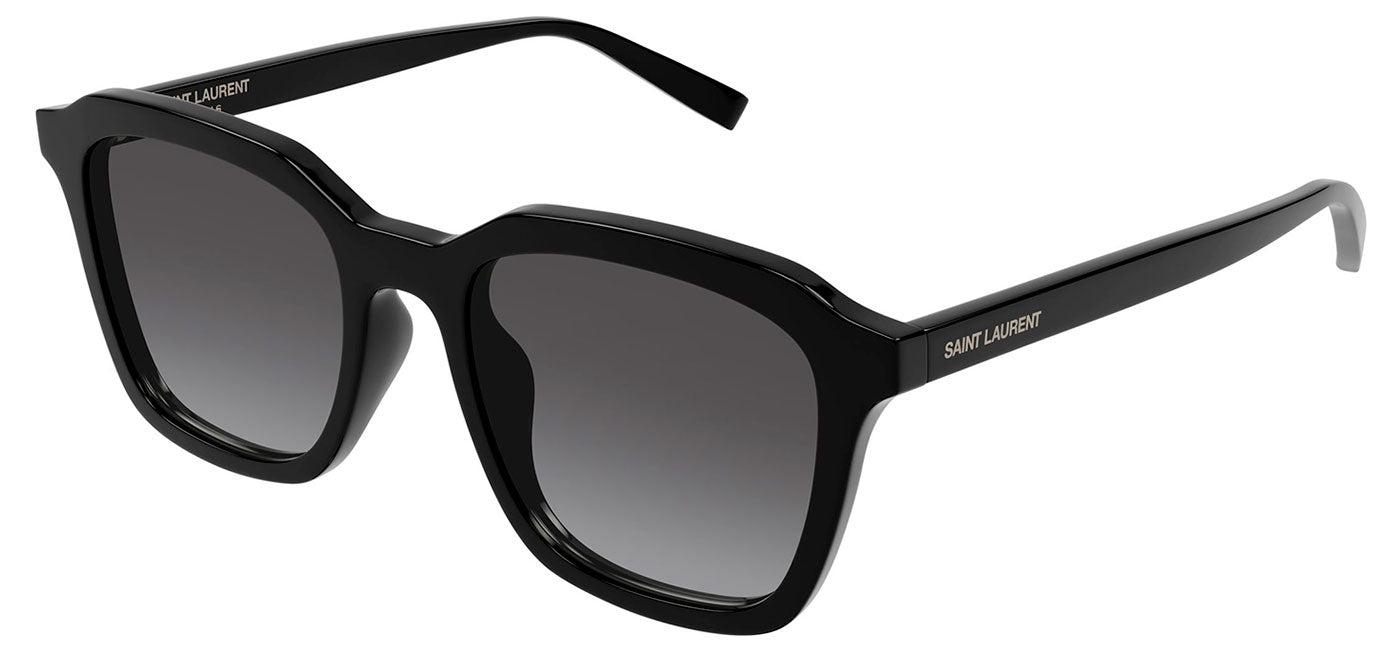 Saint Laurent SL 457 Sunglasses - Black / Grey Gradient