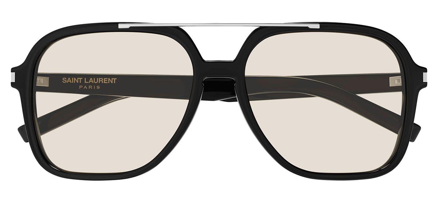 Saint Laurent SL 545 Sunglasses - Black / Yellow