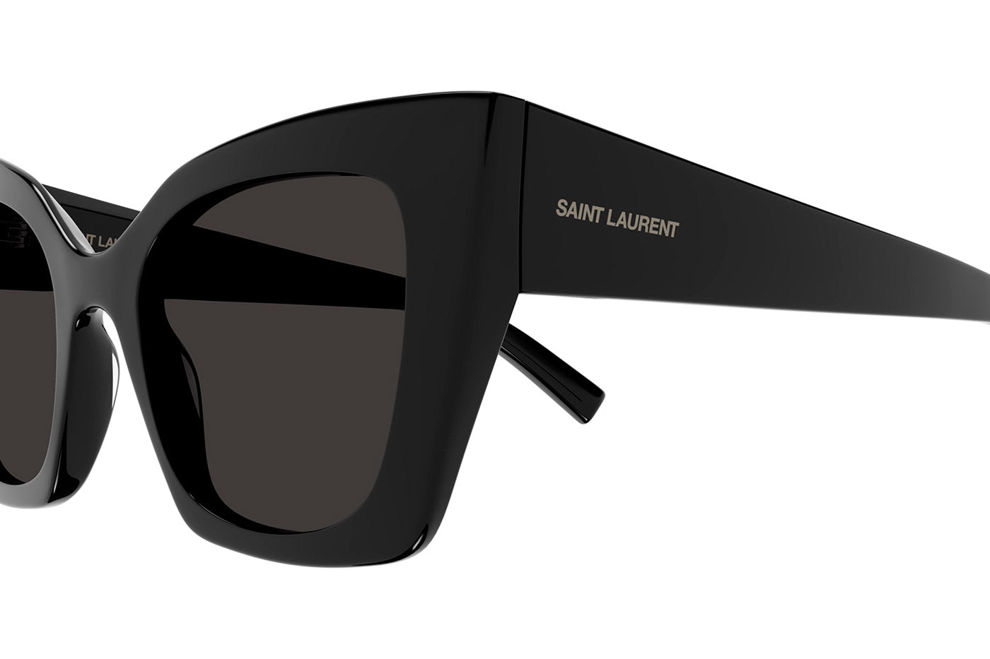 Saint Laurent SL 552 Sunglasses - Black / Black