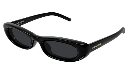 Saint Laurent SL 557 SHADE PLUMP Sunglasses - Black / Black