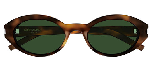 Saint Laurent SL 567 Sunglasses - Havana / Green