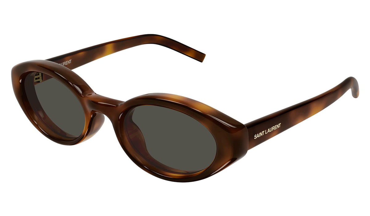 Saint Laurent SL 567 PLUMP  Sunglasses - Havana / Grey