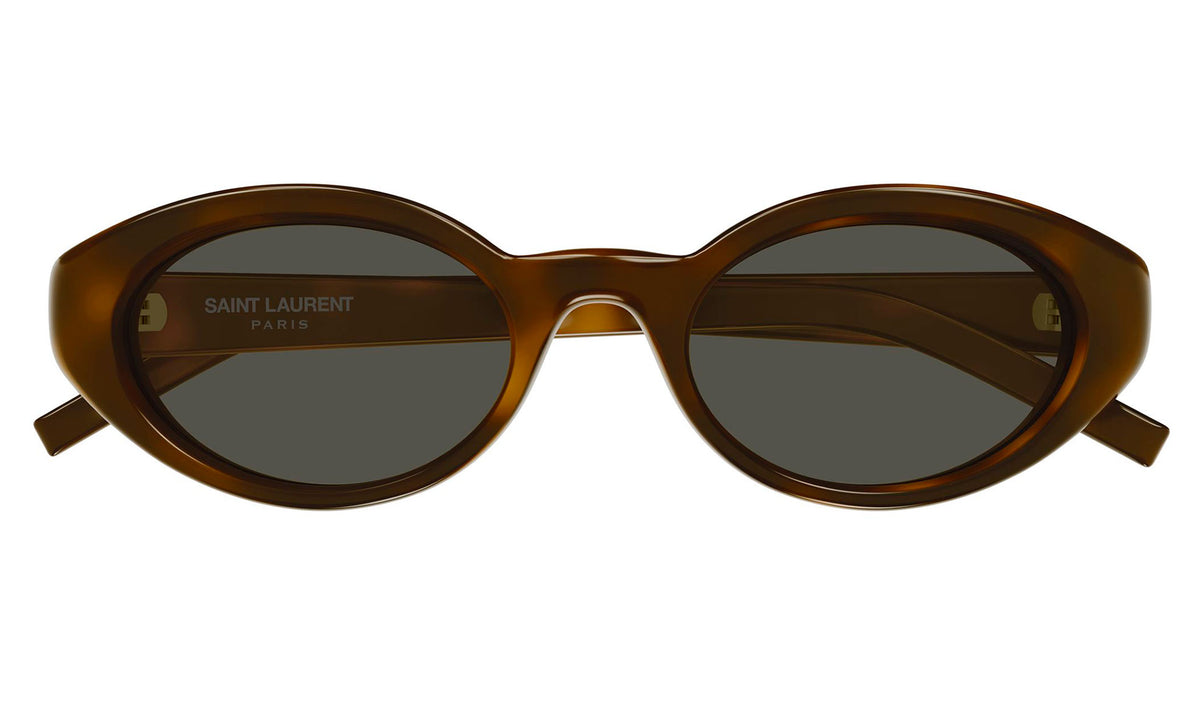 Saint Laurent SL 567 PLUMP  Sunglasses - Havana / Grey