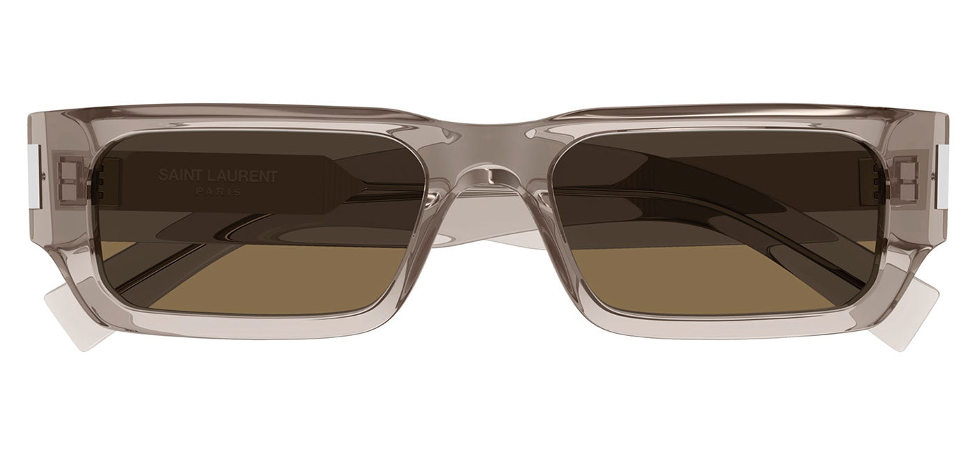 Saint Laurent SL 660 Sunglasses - Beige / Brown