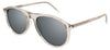 Saint Laurent SL 667 Sunglasses - Beige / Silver