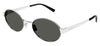 Saint Laurent SL 692 Sunglasses - Silver / Grey