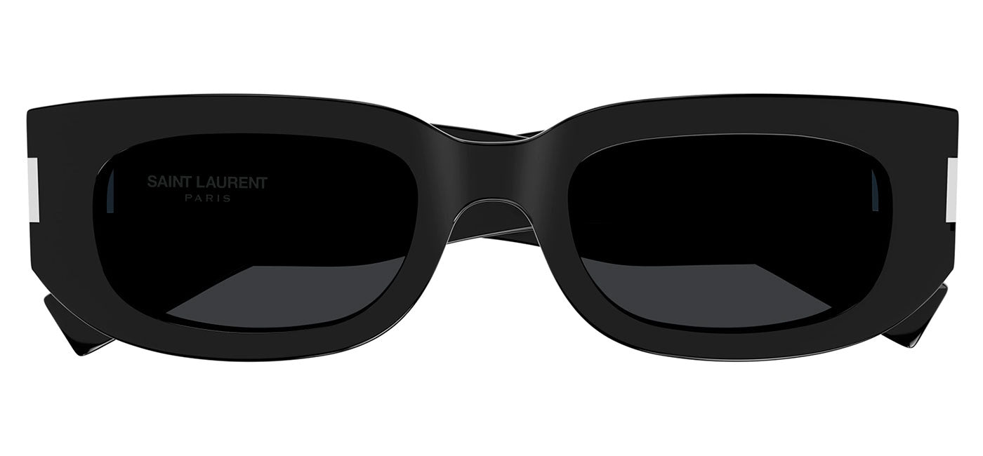 Saint Laurent SL 697 Sunglasses - Black / Black