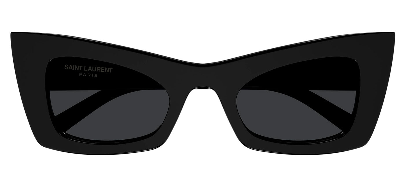 Saint Laurent SL 702 Sunglasses - Black / Black