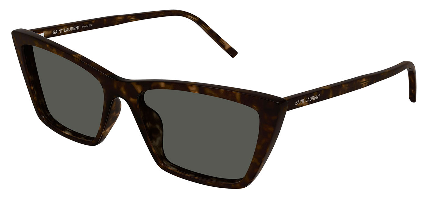 Saint Laurent SL 737 MICA THIN Sunglasses - Havana / Grey
