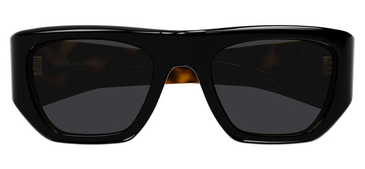 Saint Laurent SL 740 Sunglasses - Black & Havana / Black