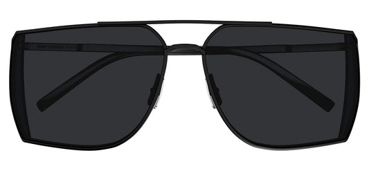 Saint Laurent SL 750 Sunglasses - Black / Black