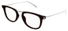 Saint Laurent SL 753 OPT Glasses - Havana / Silver