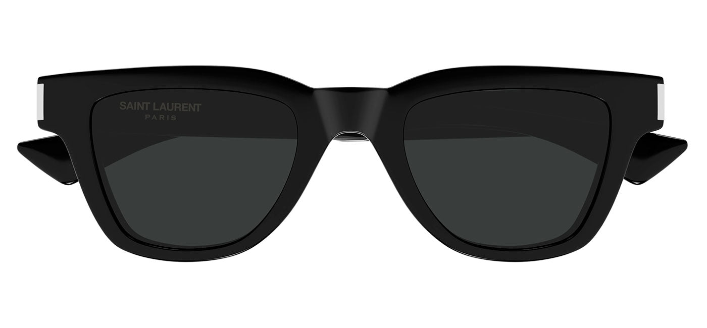 Saint Laurent SL 789 JACQUES Sunglasses - Black / Crystal / Black
