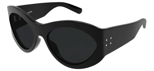Saint Laurent SL 854 Sunglasses - Black / Black