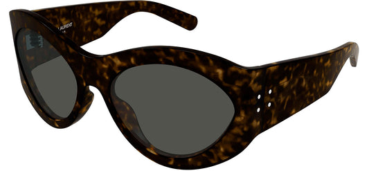 Saint Laurent SL 854 Sunglasses - Havana / Grey