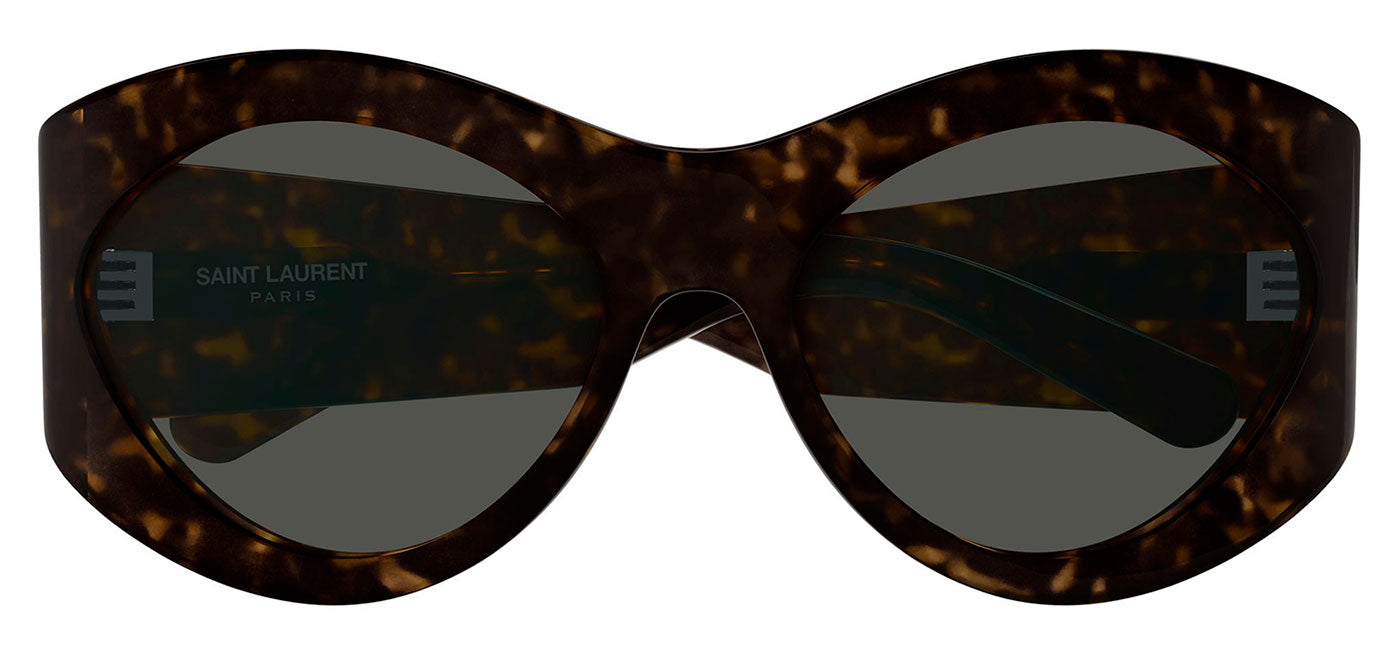 Saint Laurent SL 854 Sunglasses - Havana / Grey