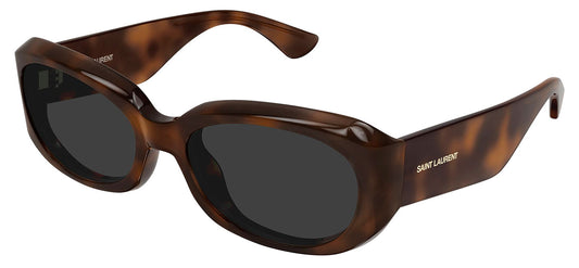 Saint Laurent SL 868 Sunglasses - Havana / Grey
