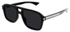 Saint Laurent SL 881 Sunglasses - Black / Black