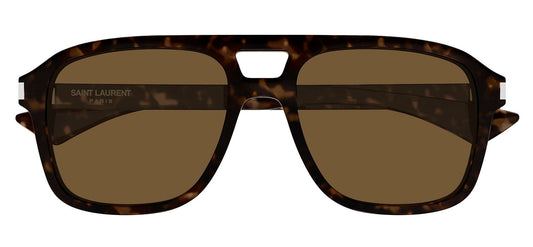 Saint Laurent SL 881 Sunglasses - Havana / Brown