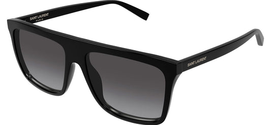 Saint Laurent SL 904 Sunglasses - Black / Grey Gradient