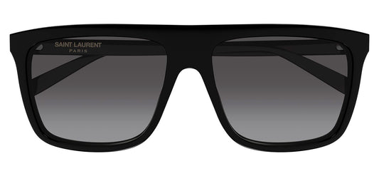 Saint Laurent SL 904 Sunglasses - Black / Grey Gradient