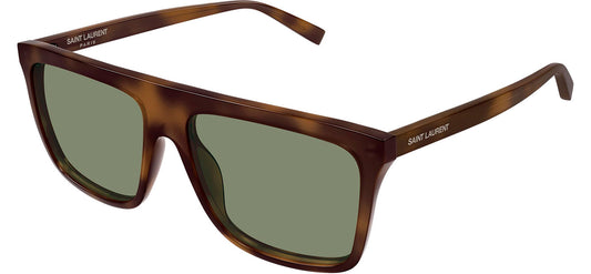 Saint Laurent SL 904 Sunglasses - Havana / Green