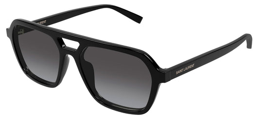 Saint Laurent SL 905 Sunglasses - Black / Grey Gradient