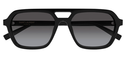 Saint Laurent SL 905 Sunglasses - Black / Grey Gradient