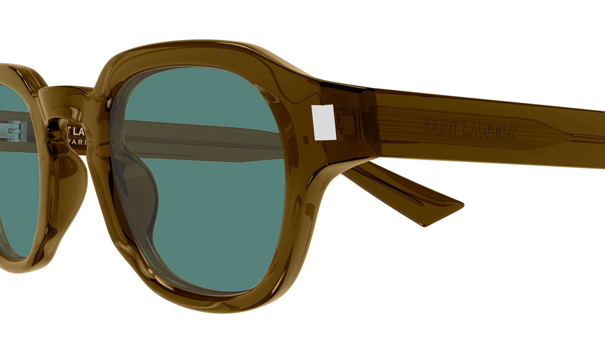 Saint Laurent SL 946 Sunglasses -  Brown / Green