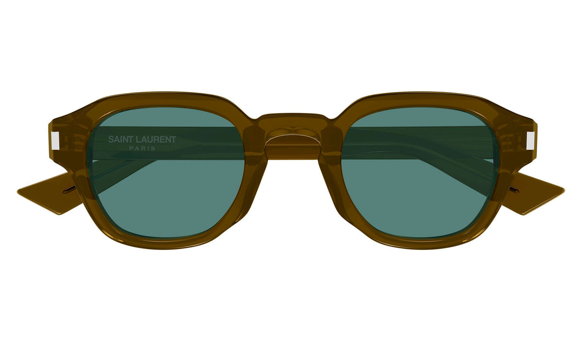 Saint Laurent SL 946 Sunglasses -  Brown / Green