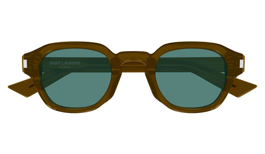 Saint Laurent SL 946 Sunglasses -  Brown / Green