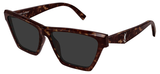 Saint Laurent SL M103 Sunglasses - Havana / Grey