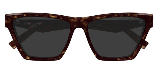 Saint Laurent SL M103 Sunglasses - Havana / Grey