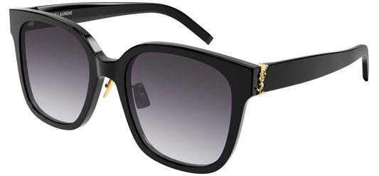 Saint Laurent SL M105/F Sunglasses - Black / Grey Gradient