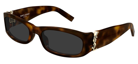Saint Laurent SL M152 Sunglasses - Havana / Grey