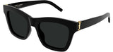 Saint Laurent SL M156 Sunglasses - Black / Black