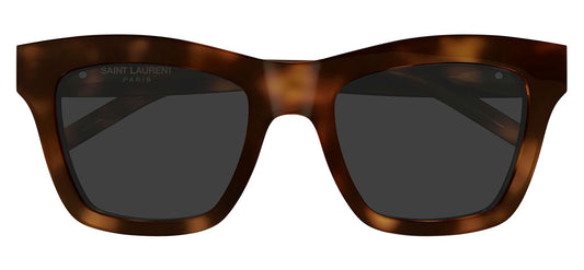 Saint Laurent SL M156 Sunglasses - Havana / Grey